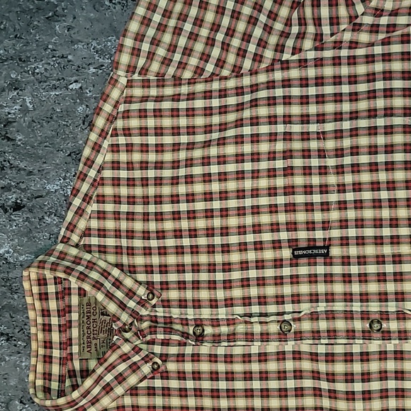 Vintage. 90s. Abercrombie and Fitch. The Big Shirt. Button- up.  Men's size XL - Picture 7 of 16